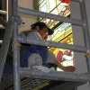 Instalace vitraje - montáž vitráže - Velichov